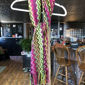 Pretty multi colored scarf
